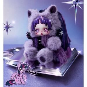 ✅ SKULLPANDA × MY LITTLE PONY SERIES PLUSH DOLL PENDANT ✅ TWILIGHT SPARKLE ✅